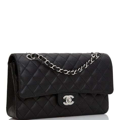 chanel flap bag with silver hardware